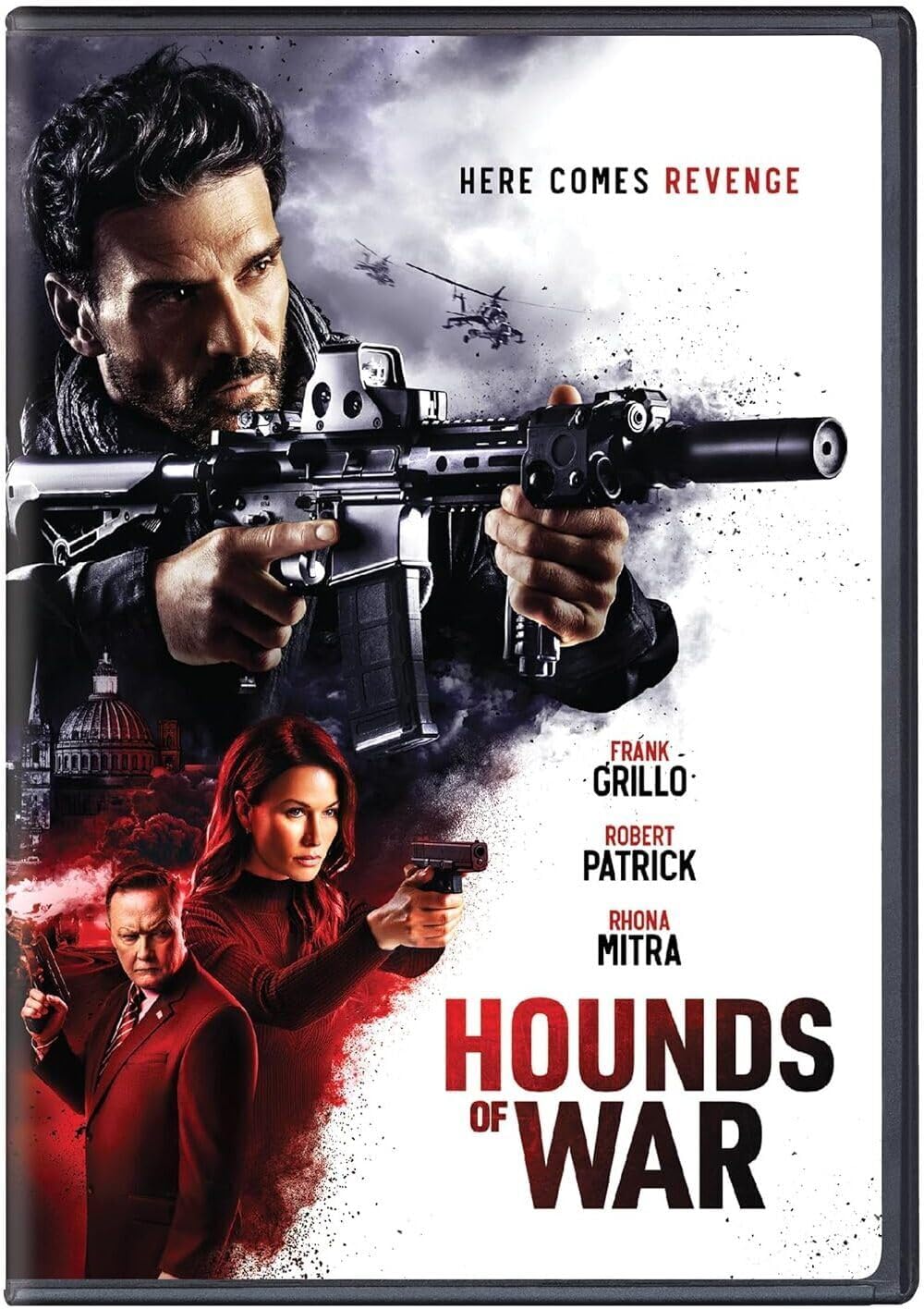 Hounds of War DVD para noches de cine en casa y maratón de acción sin cortes