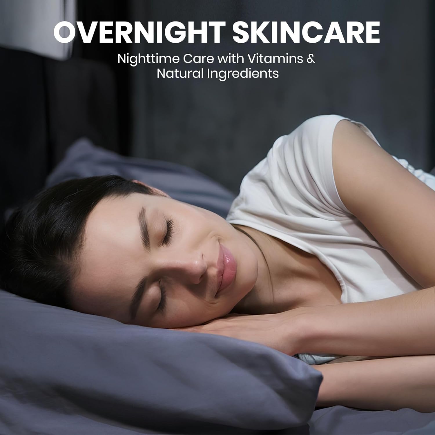 Club Suppin Matte Setting Clear Powder Foundation + Overnight Skincare with Shea Butter, Amino Acids & Aloe Extract, 2EA