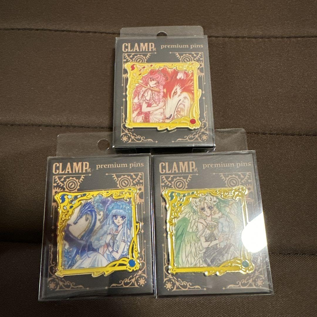 Amazon.co.jp: CLAMP展 プレミアムピンズ 3点セット 魔法騎士
