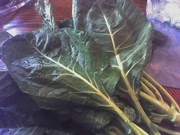 History Galore 4"x6" Gallery Poster, Collard greens, cleaned, uncut, ready for cooking