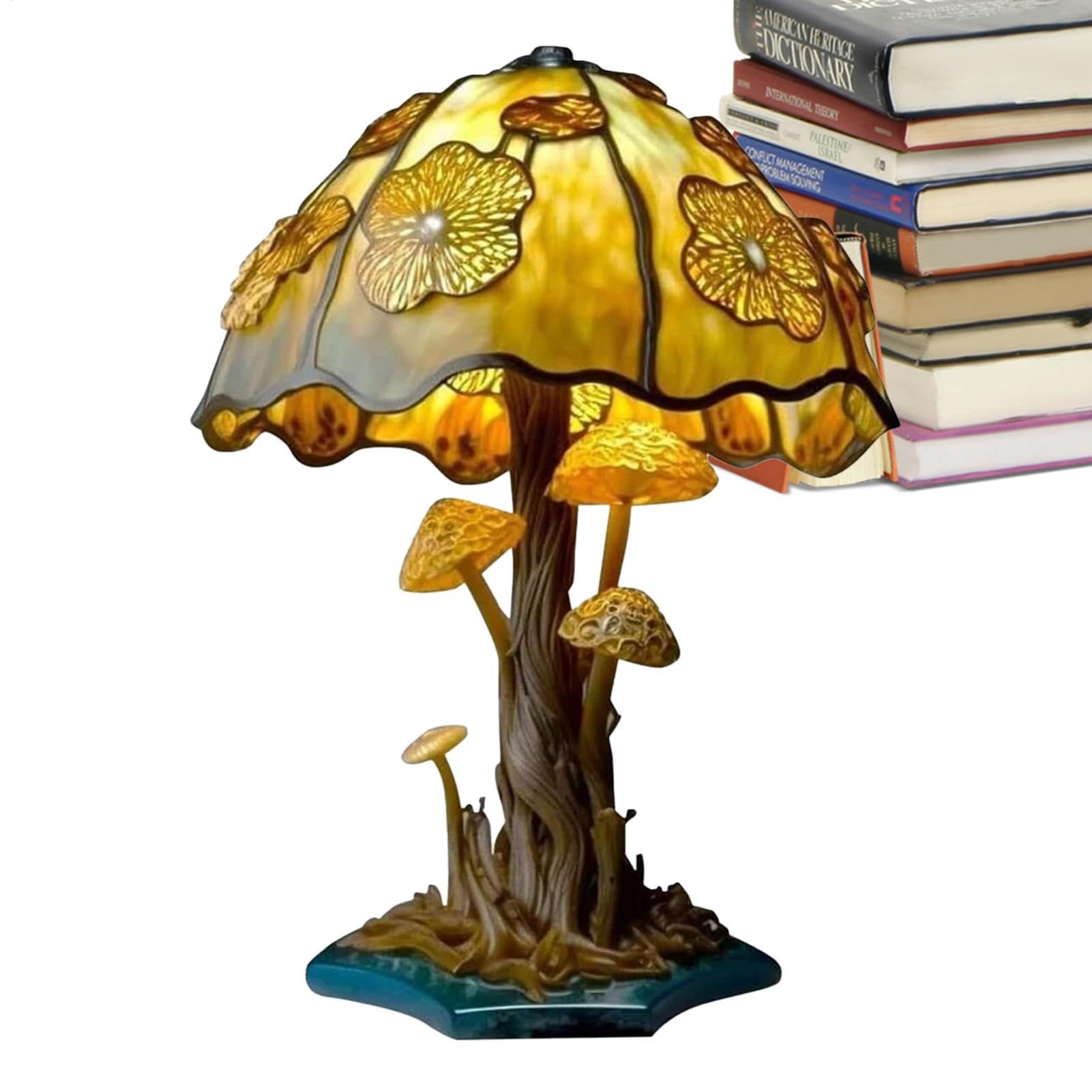 Lámpara De Mesa Mushroom - Lámpara De Escritorio LED, Lámpara De Sala De Estar Moderna, Lámpara Ambiental | Lámpara Decorativa En Forma De Seta, Lámpara LED Recargable, Lámpara De Mesa Para Dormitorio