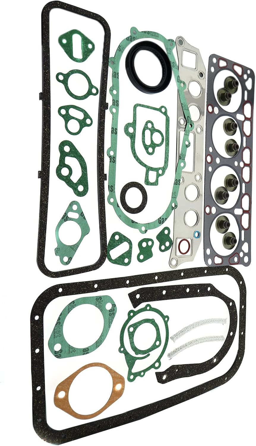 FridayParts Overhaul Gasket Kit 10101-L1125 Compatible for Nissan H20 Engine Forklift Replacement