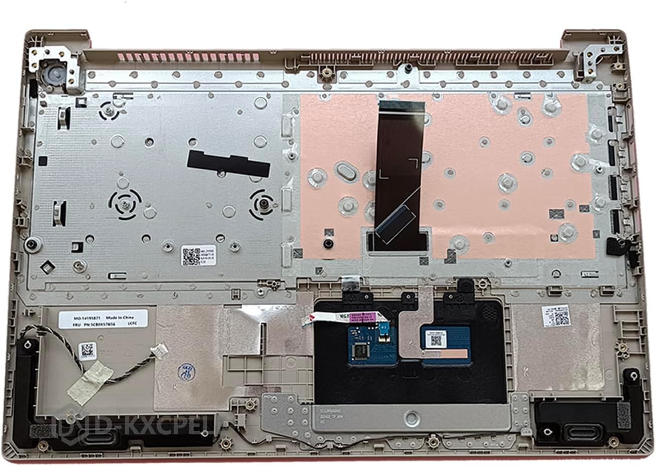 Replacement for Lenovo ideapad 3-15IIL05 81WE 3-15ITL05 81X8 Laptop Upper Top Cover Case Palmrest Not-Backlight Keyboard Touchpad Assembly Part SBB0X77935 5CB0X57656 5CB1D03627 Gold