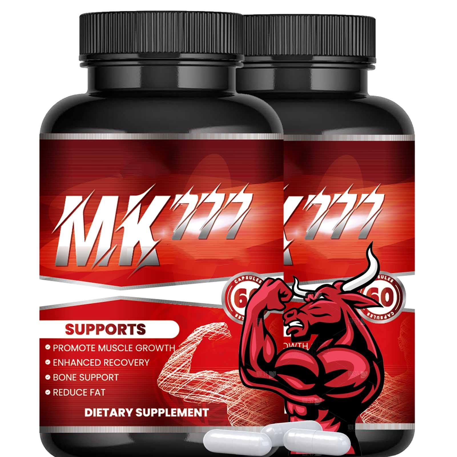 (2 Bottle) 𝐌𝐊77, 𝐌𝐊-77 Capsules, 𝐌𝐊77 𝐒𝐮𝐩𝐩𝐥𝐞𝐦𝐞𝐧𝐭 for Women & Men - 60 Count