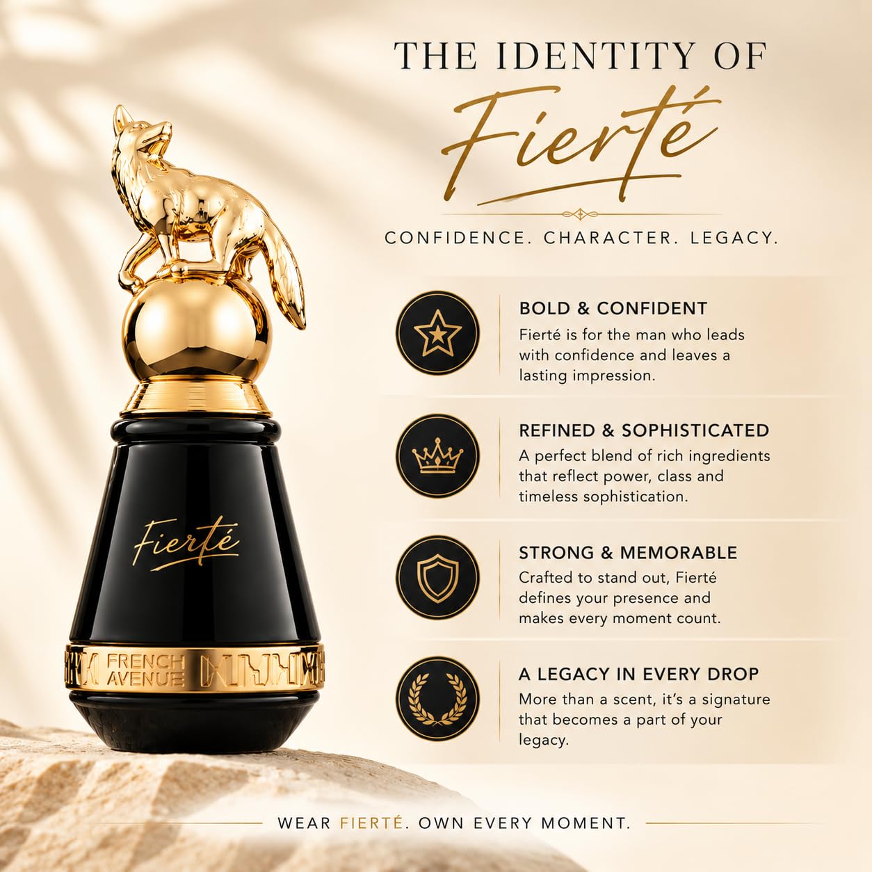 French Avenue Fierte Eau de Parfum Unisex 80ml