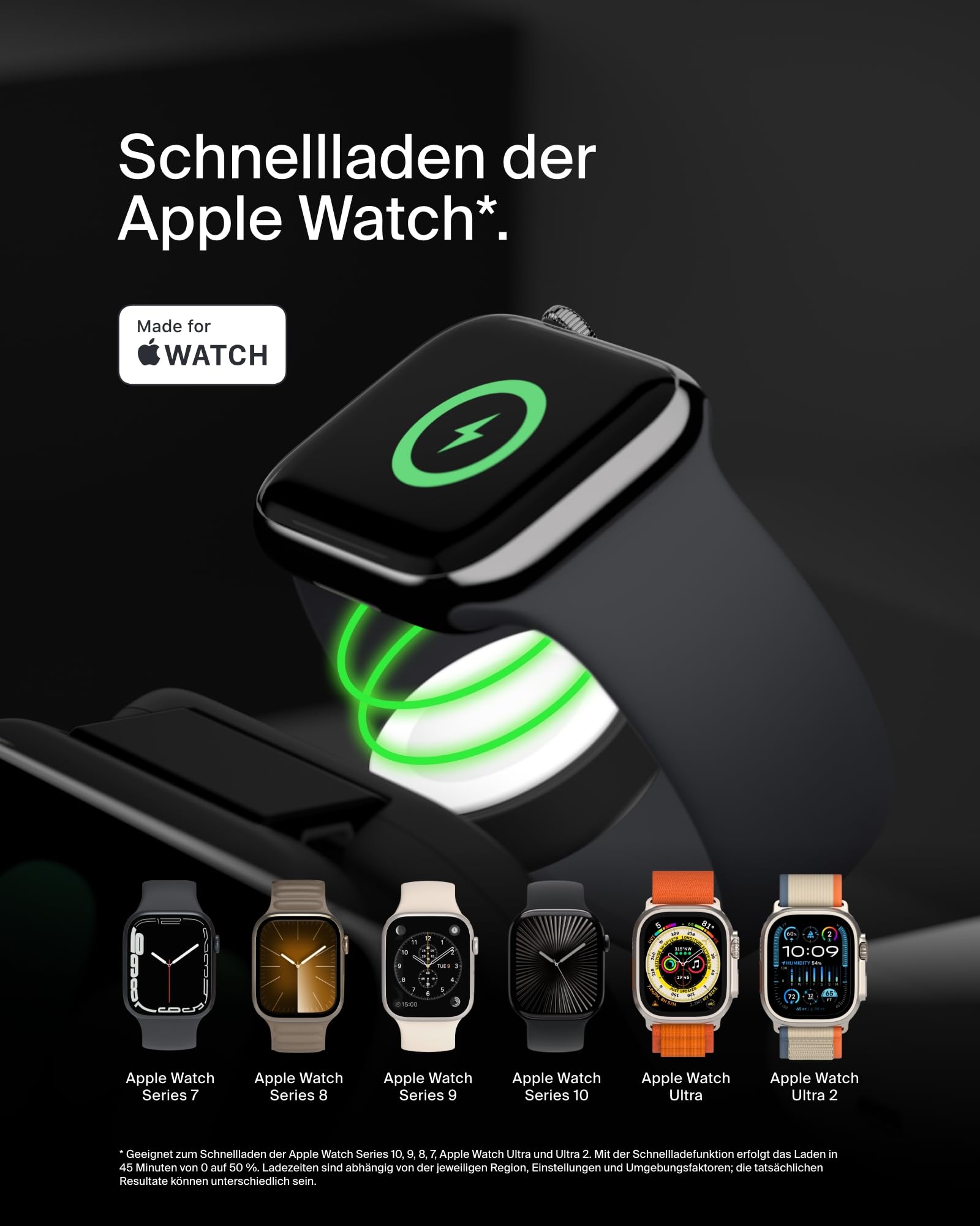 Belkin BoostCharge Pro Qi2-Zertifiziertes Induktives Ladegerät, 3-in-1 Ladestation 15W, Tragbares MagSafe-Kompatibles Ladegerät für iPhone 17, Air, 16, 15, 14, Pixelsnap, Apple Watch 11, AirPods