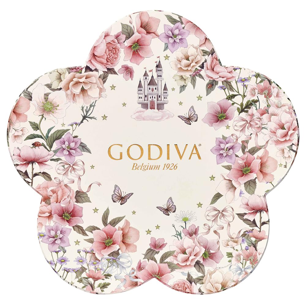 2セット◾️新品　羽ばたく 花咲く春 セレクション（7粒入） Amazon.co.jp: ゴディバ（GODIVA）羽ばたく 花咲く春 セレクション（7
