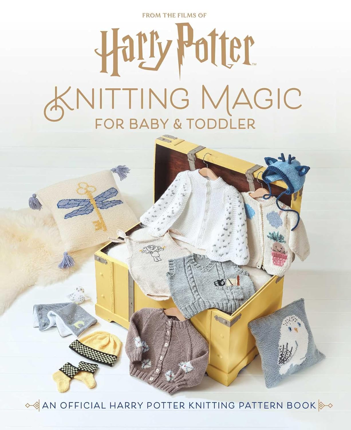 Harry Potter: Knitting Magic for Baby and Toddler: An Official Harry Potter Knitting Pattern Book      Hardcover – September 2, 2025