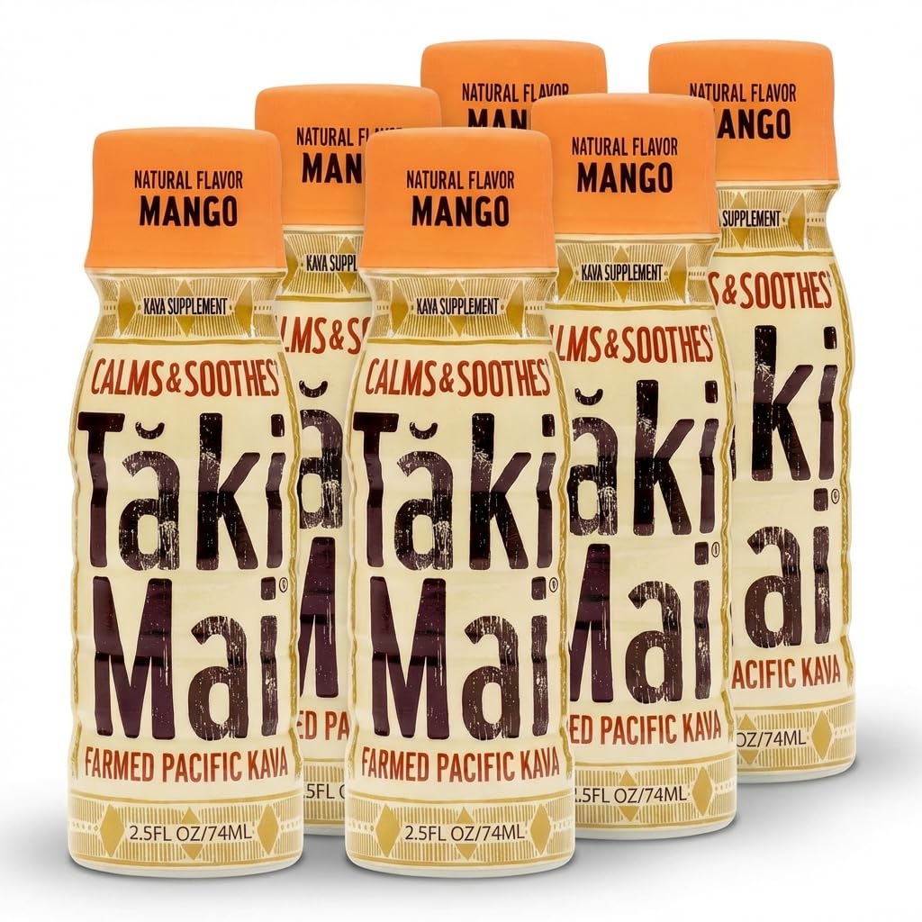 Taki Mai Variety Pack Kava Kava 2.5 oz (10-pack) Shots – Noble Kava Root Drink, Ready to Drink for Stress Support & Relaxation, Fast Acting Herbal Support for Calming Better Sleep and Balanced Mood — Amazon image 16