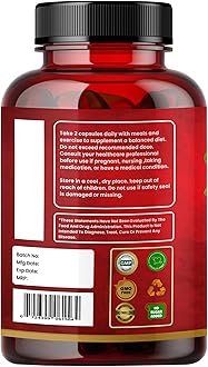 Humming Herbs Citrus Bergamot Capsules 15500mg | Supports Healthy Cholesterol & Heart Function | Enriched with Black Chokeberry, Olive Leaf & Black Pepper | 90 Veg Capsules