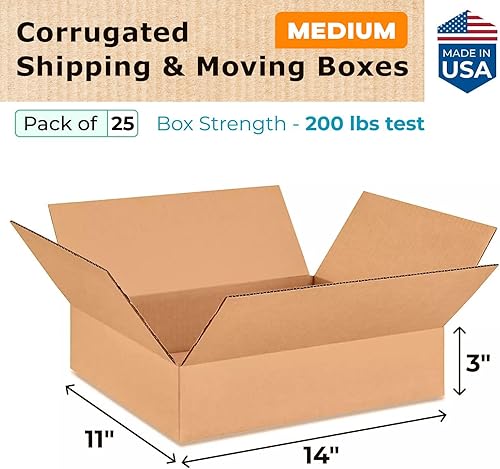 Miniatura 336 de Cajas para envío IDL Packaging - B-1266-5 de cartón corrugado, tamaño pequeño, de 12 pulgadas de largo x 6 pulgadas de ancho x 6 pulgadas de alto
