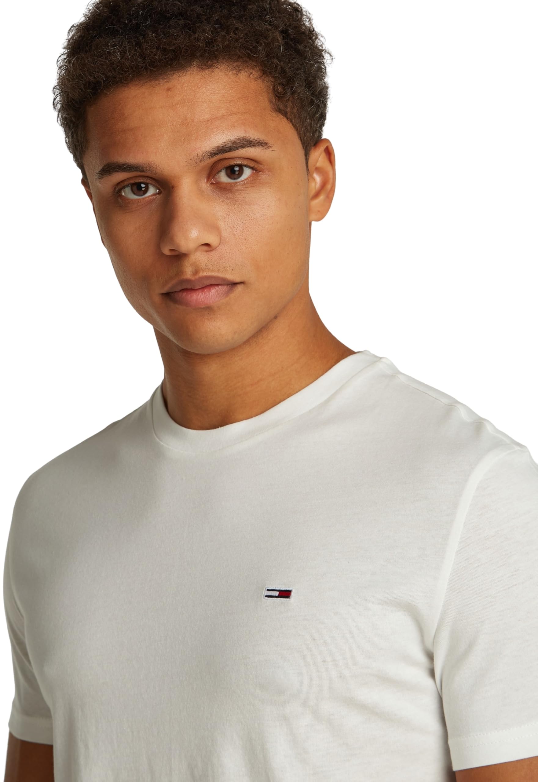 Tommy Jeans Herren TJM Xslim 3 Pack Tee Dm0dm21579 S/S T-Shirt – Bild 3