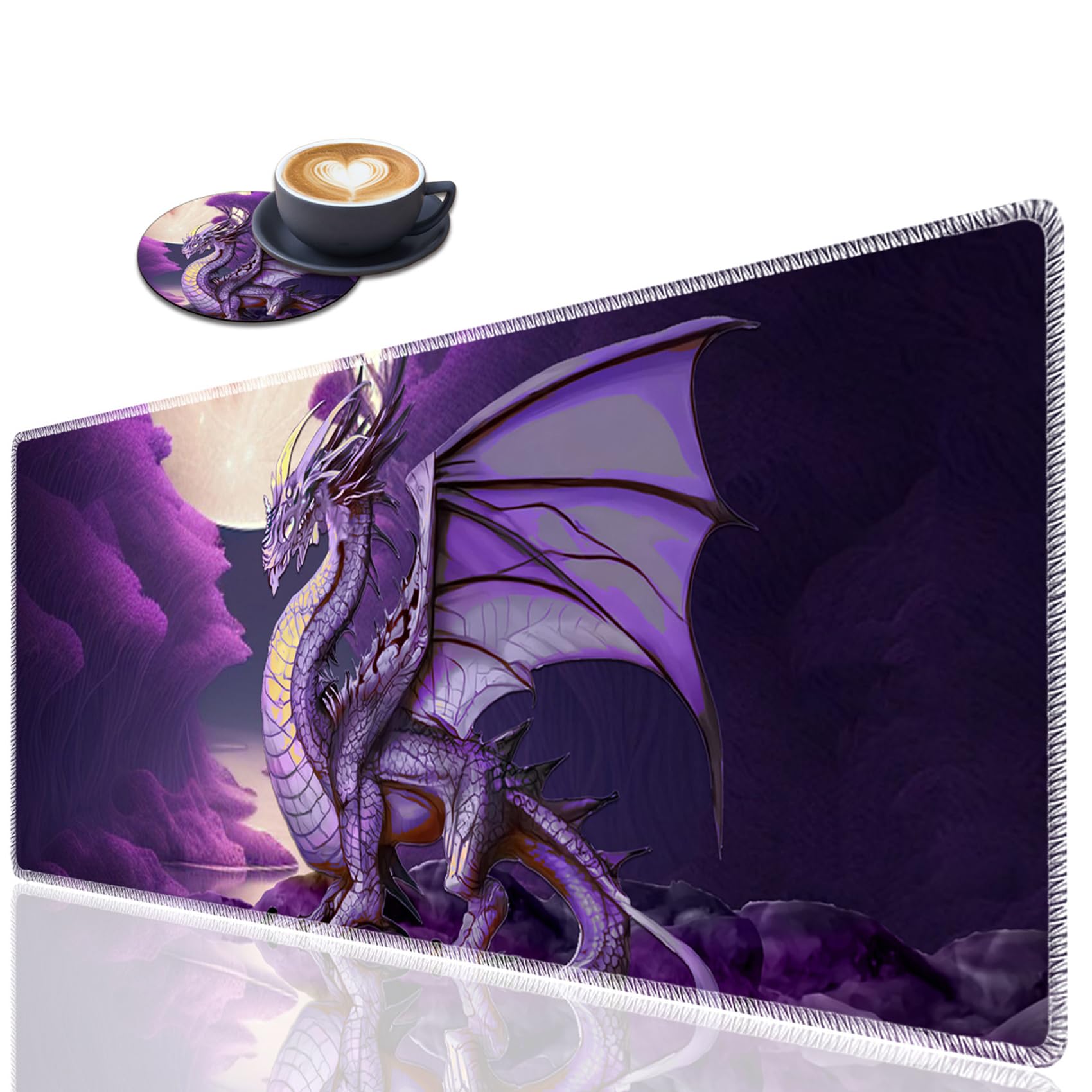 Bible Verse Mouse Pad Set - Wrist Rest & Coaster -13