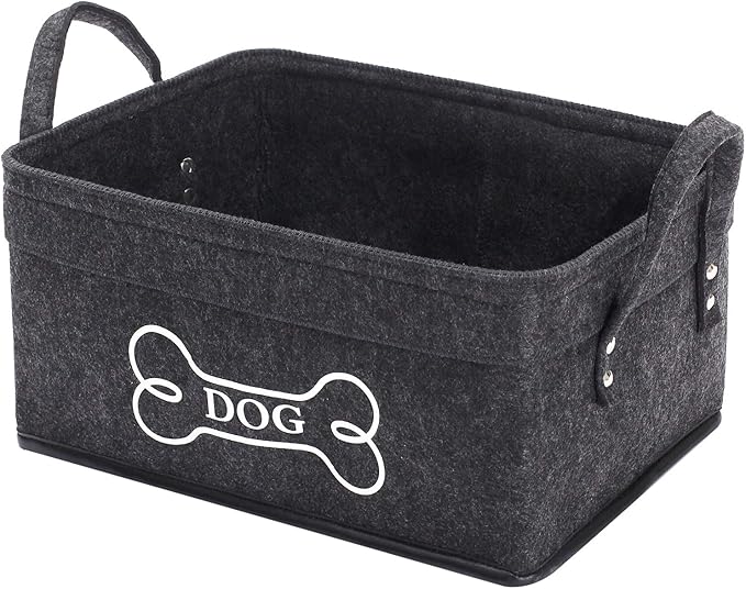 Geyecete basket dog toys Storage Bins with Handle