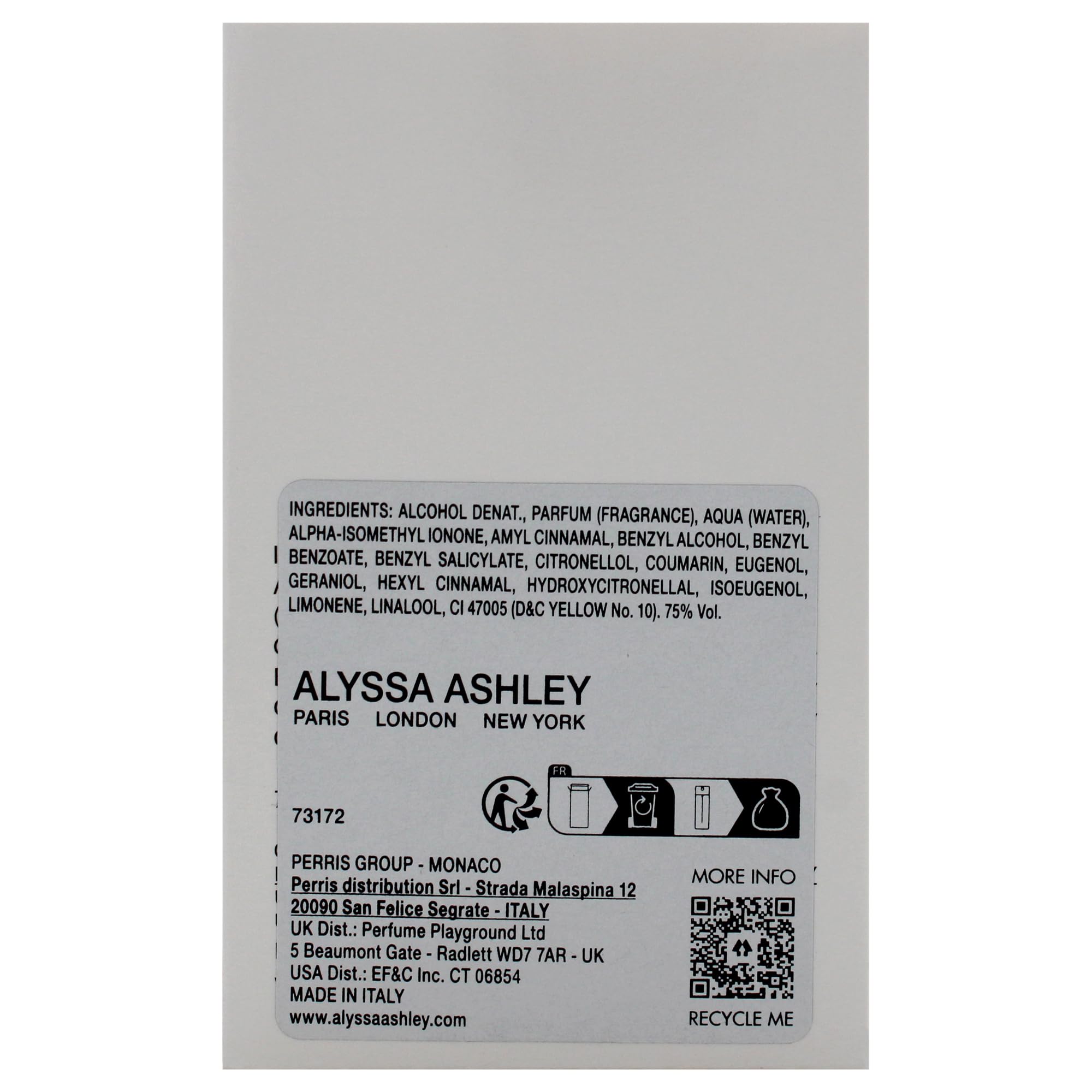 Alyssa Ashley Musk Eau de Parfum Spray with Citrus and Floral Notes