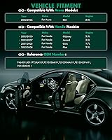 Vista 3 de SCITOO Actuadores eléctricos para cerradura de puerta trasera/delantera derecha, repuesto para Acura RSX 2002-2006 para Honda para Accord 2003-2007