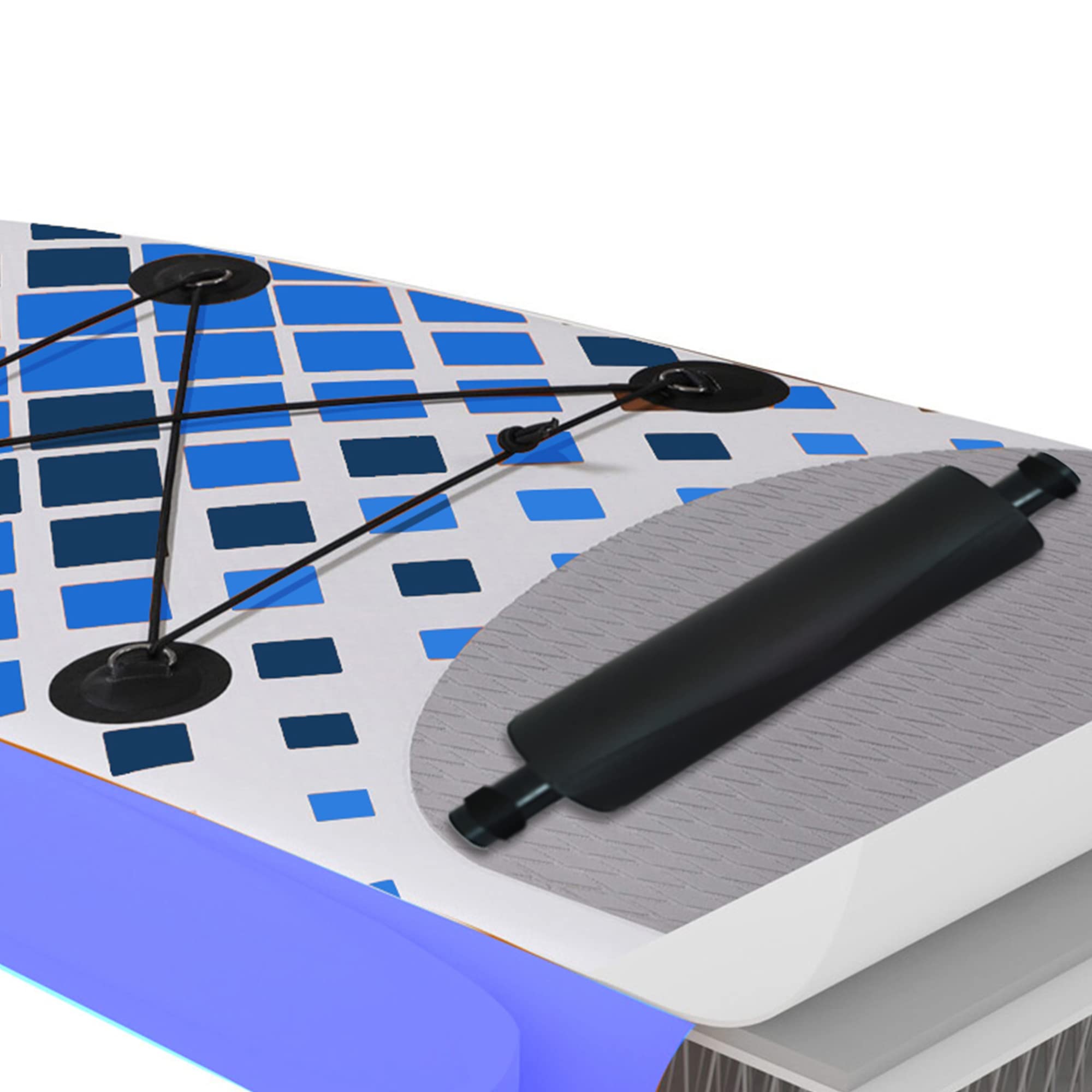 Arebos Poggiapiedi SUP Board Stand Up Paddle 32 cm, diametro tubo 2,2 cm