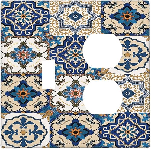 Miniatura 122 de Cubiertas Decorativas de Tomacorrientes Estilo Gótico Cuervo Flores Púrpuras 1 Gang Interruptor de Luz Simple Basculante Placa Cubierta Placas de