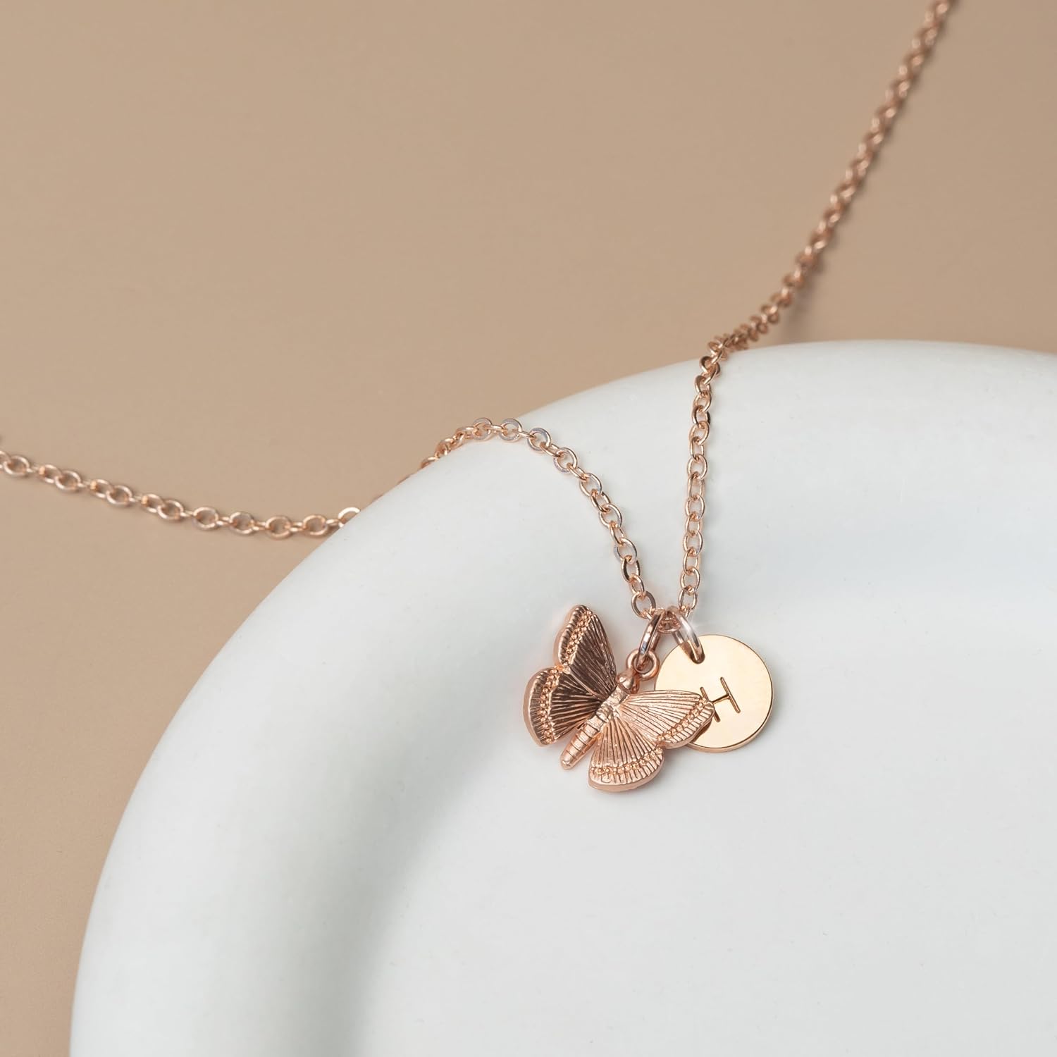 MignonandMignon Gifts For 8 Years Old Girls Dainty Butterfly Necklace Gold for Fall Jewelry Inspirational Spring - 3BFN