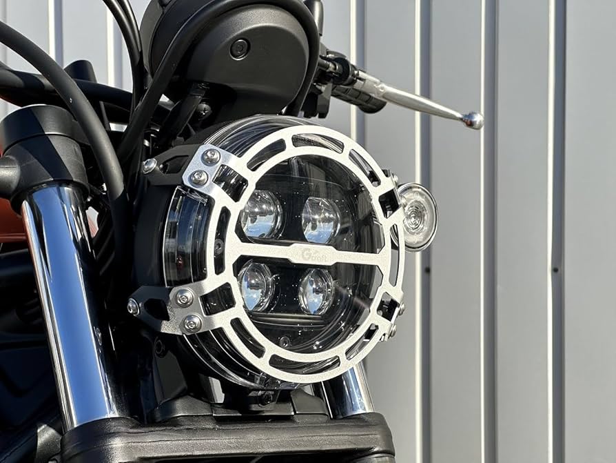 【コジコジさん専用】★PS250★ ライトガード ヘッドライト キャリア ☆PS250☆ ライトガード ヘッドライト キャリア 旧車 純正 バイク