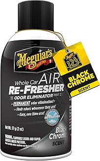Air Re-Fresher, Black Chrome scent, 2 oz (Pack of 1)
