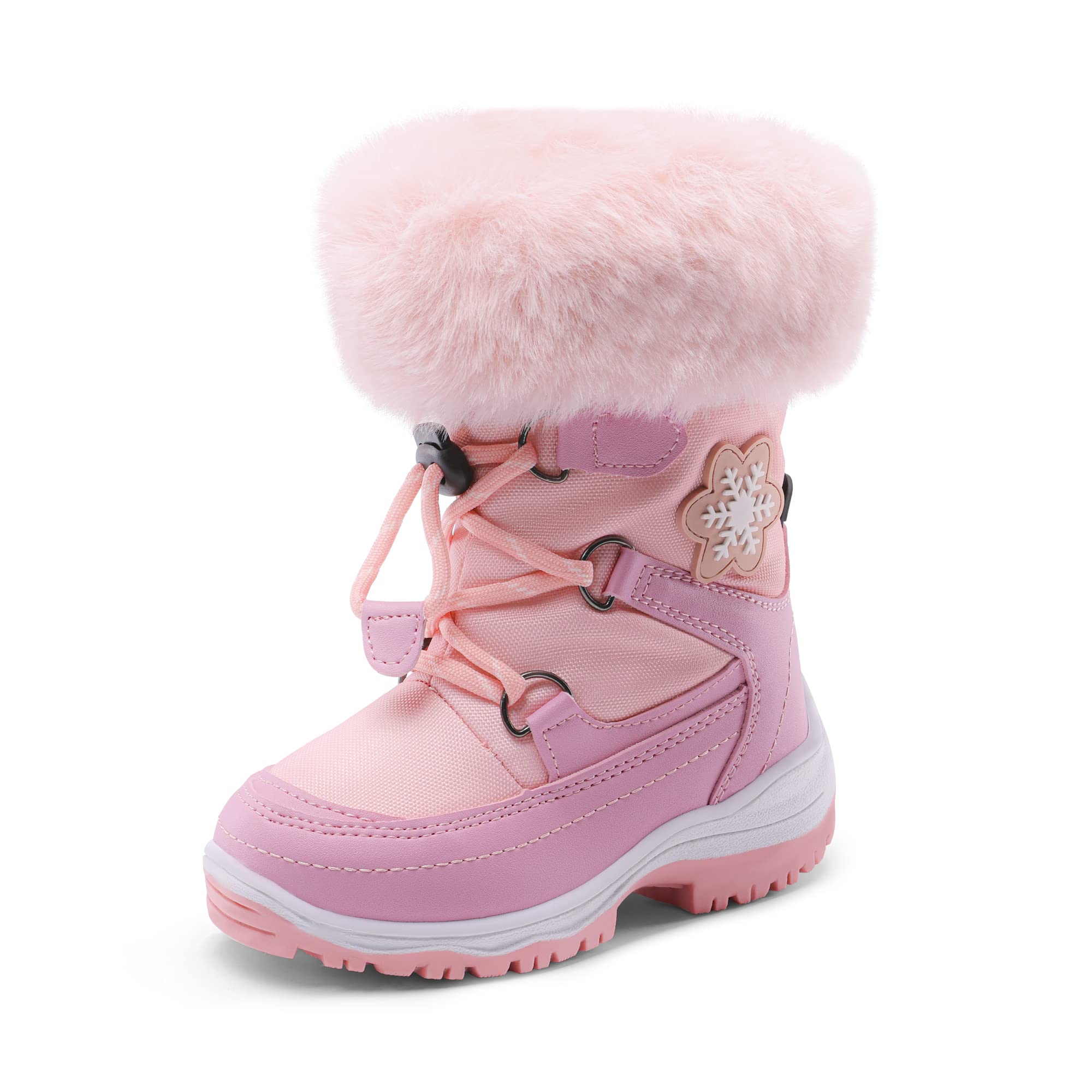 DREAM PAIRS Girls Toddler Snow Boots