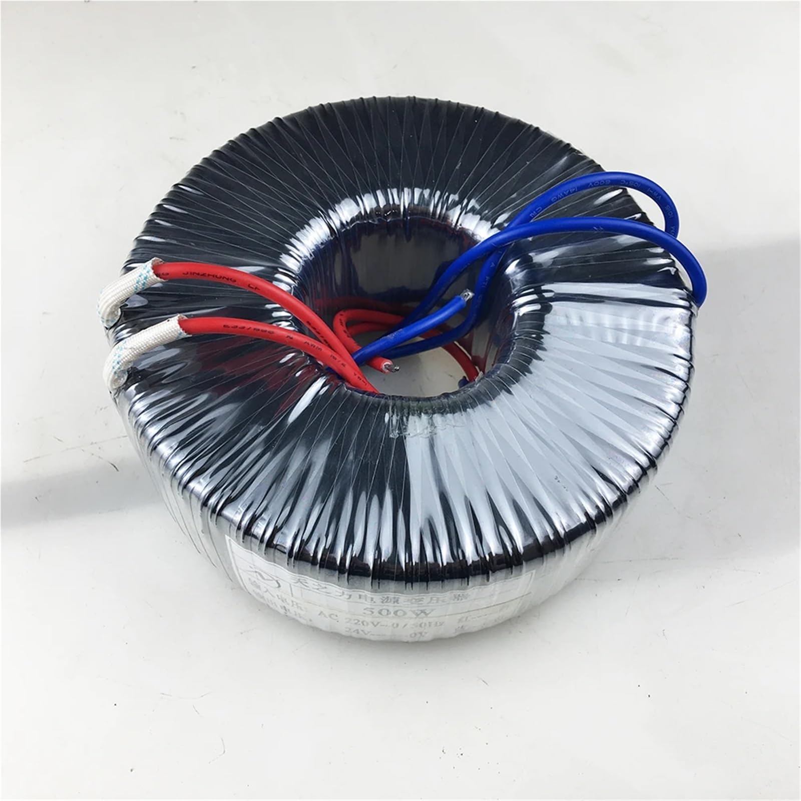 Trasformatore toroidale da 500 W da 220 V a 12 V 24 V Amplificatore Isolamento Alimentatore monofase Accessori HIFI a piena potenza 1 Pz