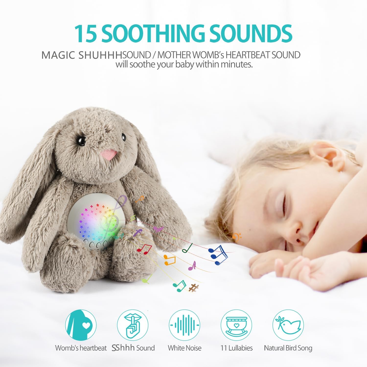 Baby Sleep Soother Bunny