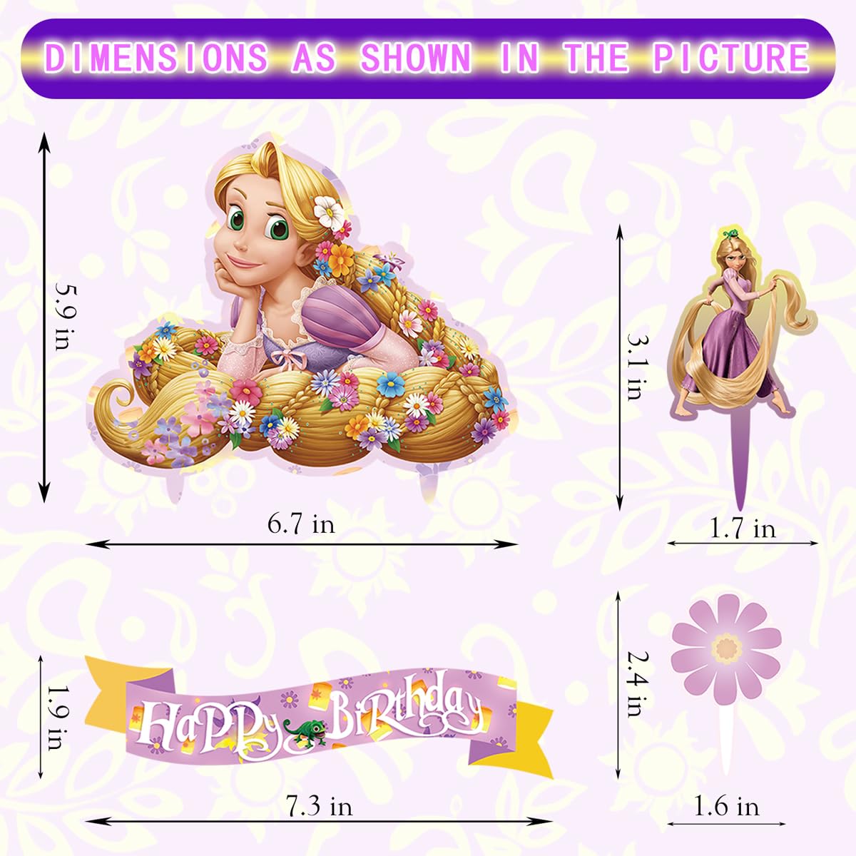 32-decorations-for-tangled-cake-topper-cupcake-toppers-set-birthday-party-supplies-decor-buy-online-at-best-price-in-ksa-souq-is-now-amazon-sa-grocery