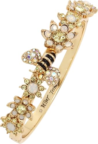 Miniatura 2 de Betsey Johnson Pulsera de brazalete con bisagra de motivo para mujer