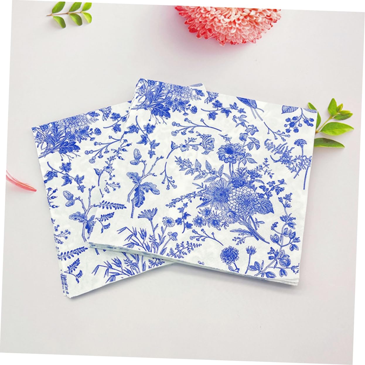 Beaupretty 3 Series Servilletas Desechables Decorativas Con Estampado Floral Elegantes Servilletas Para Fiestas Bodas Y Banquetes Para Uso Hogar Y Restaurantes 100 Piezas*3