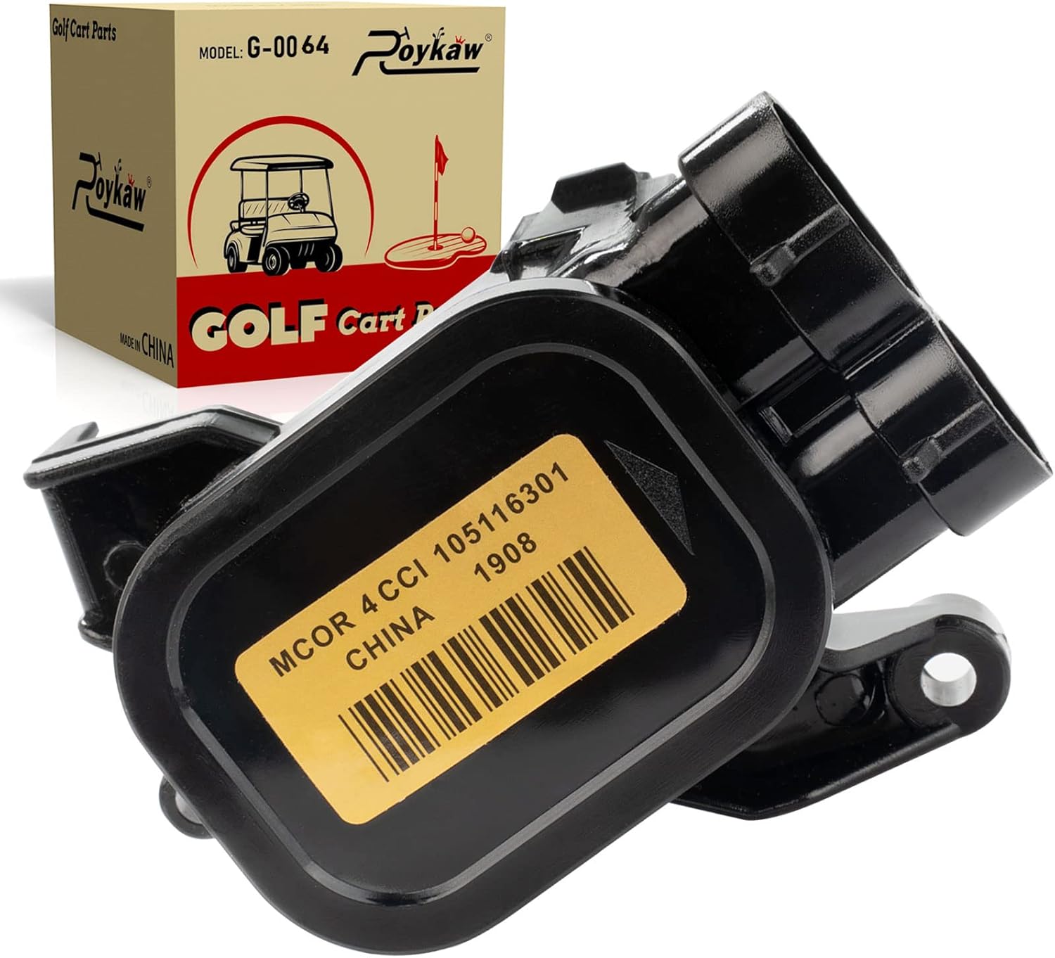 Roykaw Golf Cart MCOR 4 Throttle Potentiometer for Club