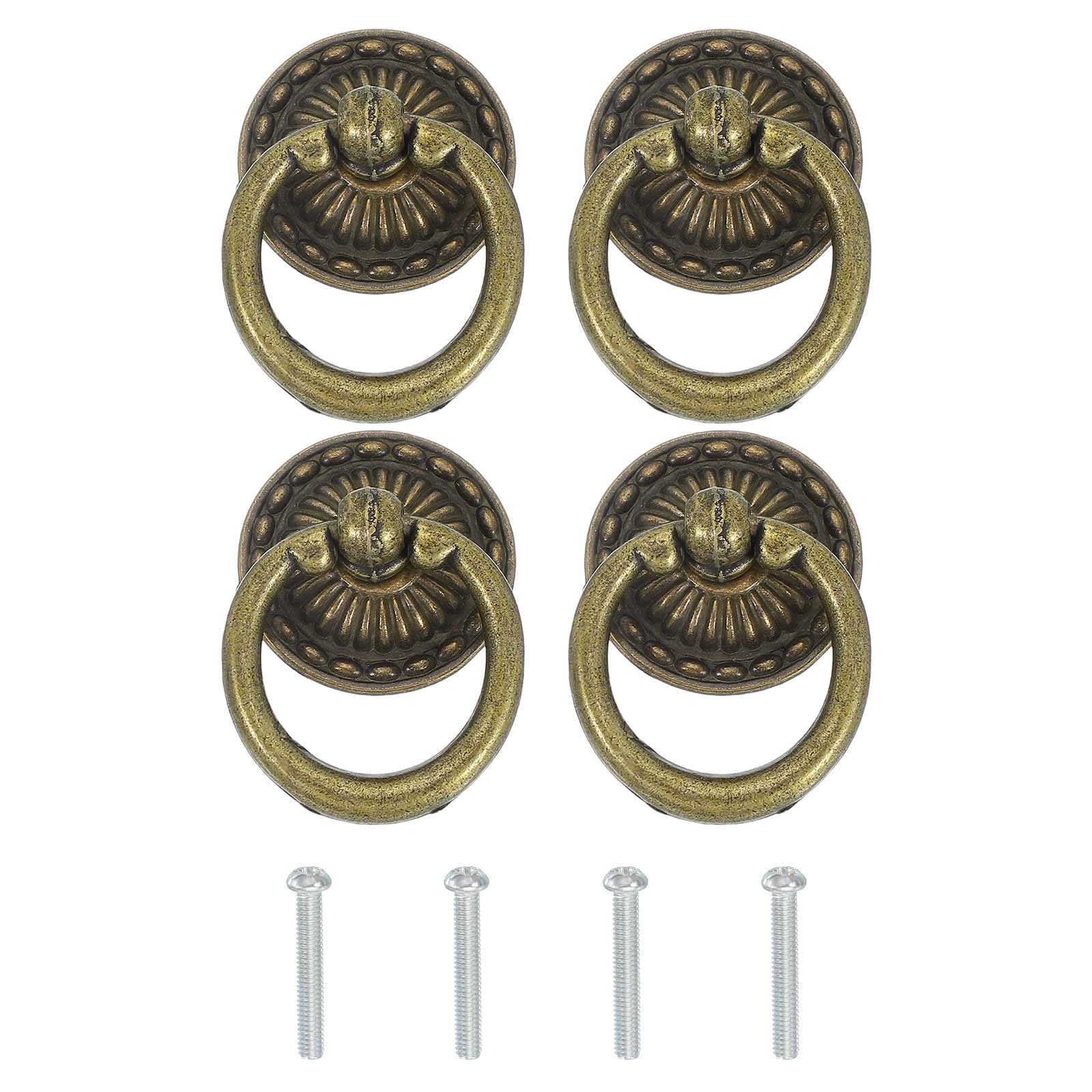 PATIKIL Single Hole Ring Pull 1.89x1.34