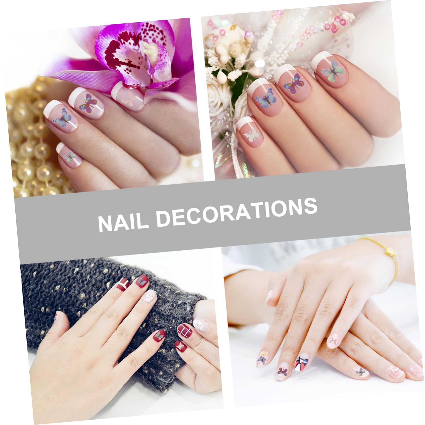 3 Set Decorazioni Per Unghie Sequins Per Nail Art Per Matrimonio E Speciali Materiale Sicuro Per Unghie Varietà Stili Per Preferenza 6 Scatole*3