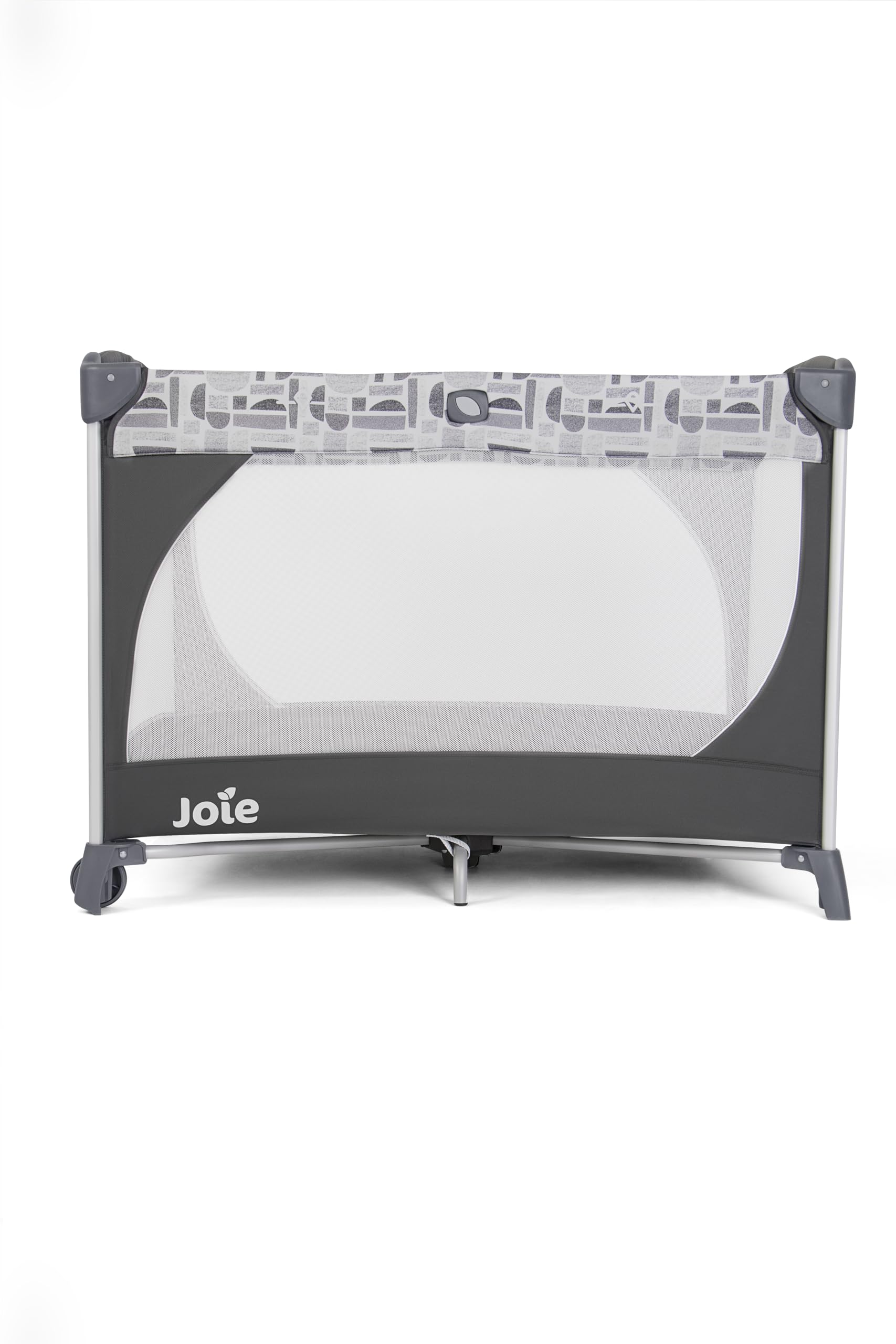 Joie commuter™ change Reisebett, mit Wickelaufsatz, kompakt faltbar, herausnehmbare Liege & Matratze, mit Tragetasche, Geburt bis 3 Jahre (1–15 kg) (Logan)