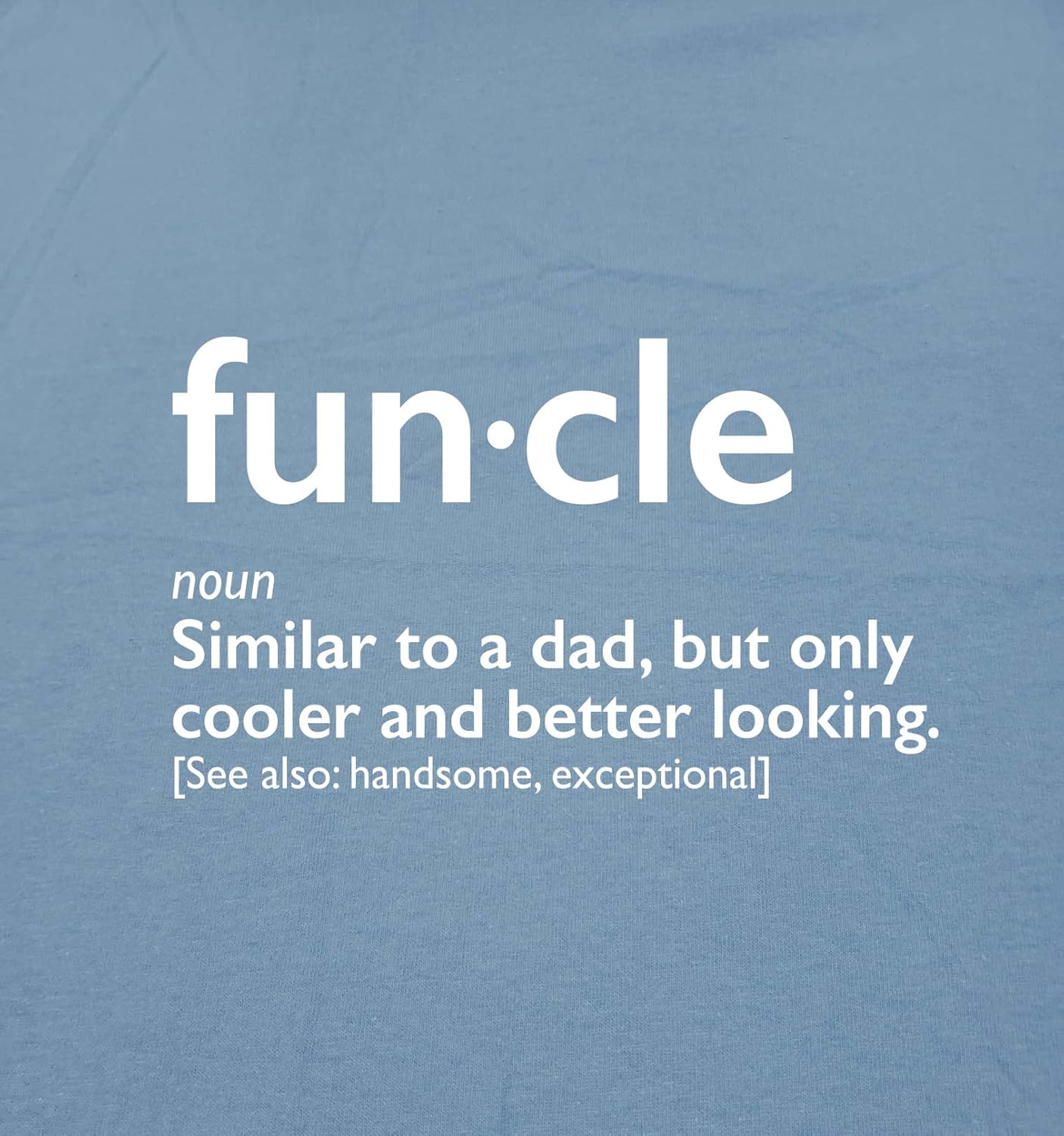 Mens Funcle Gift for Uncle Graphic Novelty Funny T Shirt - Image 2