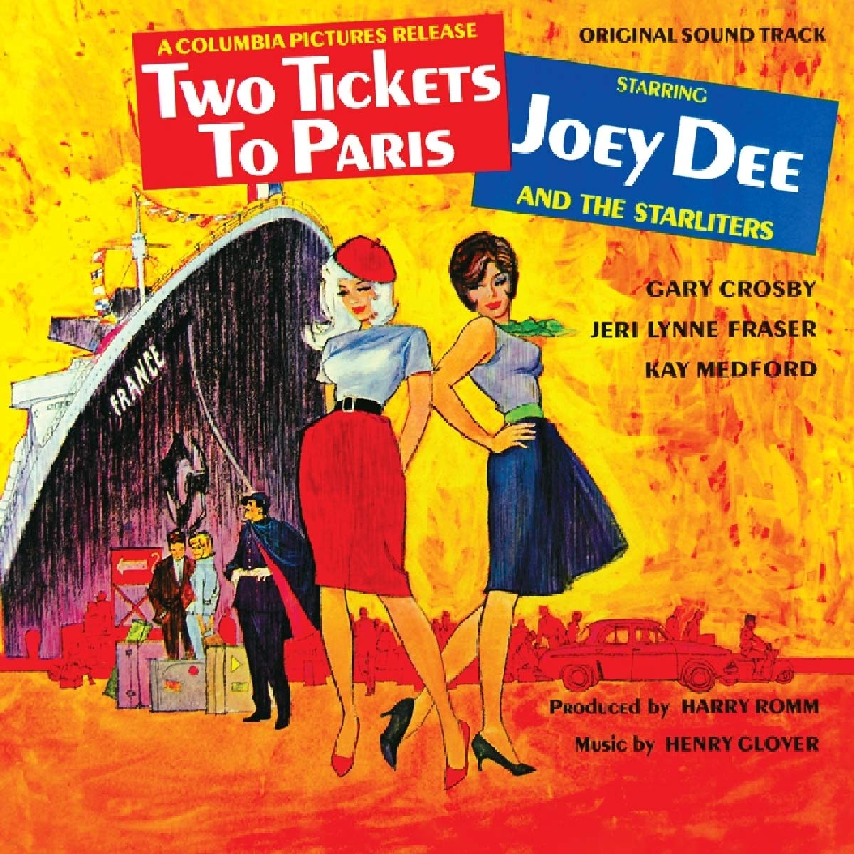 Joey Dee & The Starliters Two Tickets To Paris CD New 5050457143121