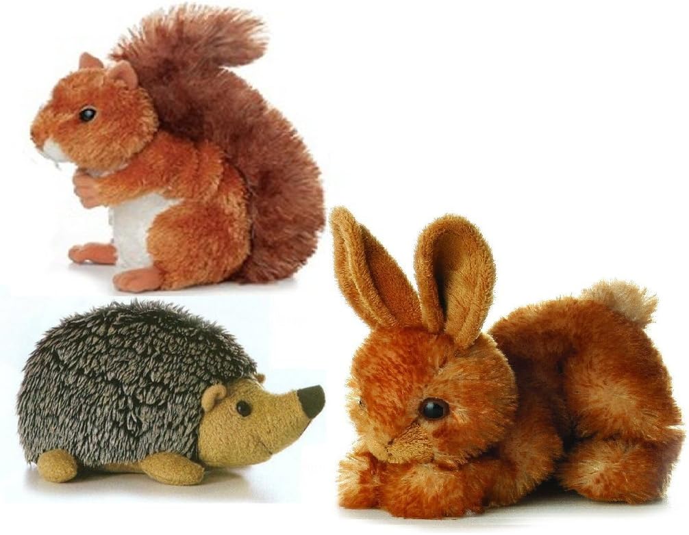 Plush Furry Forest Friends Bundle