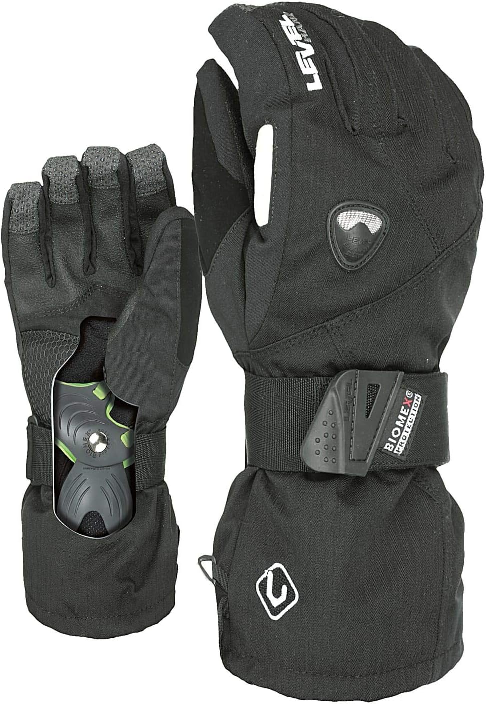 LEVEL Fly Snowboard Gloves with Wrist Guards