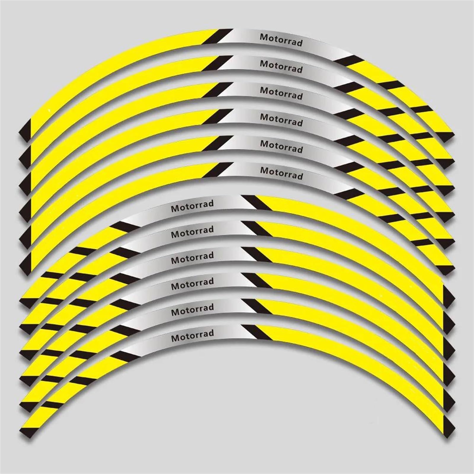 Stickers Motorcycle Wheel Stickers Reflective Rim Motorbike Waterproof Decals for F900XR F900 XR F 900 F900xr(Style 10)