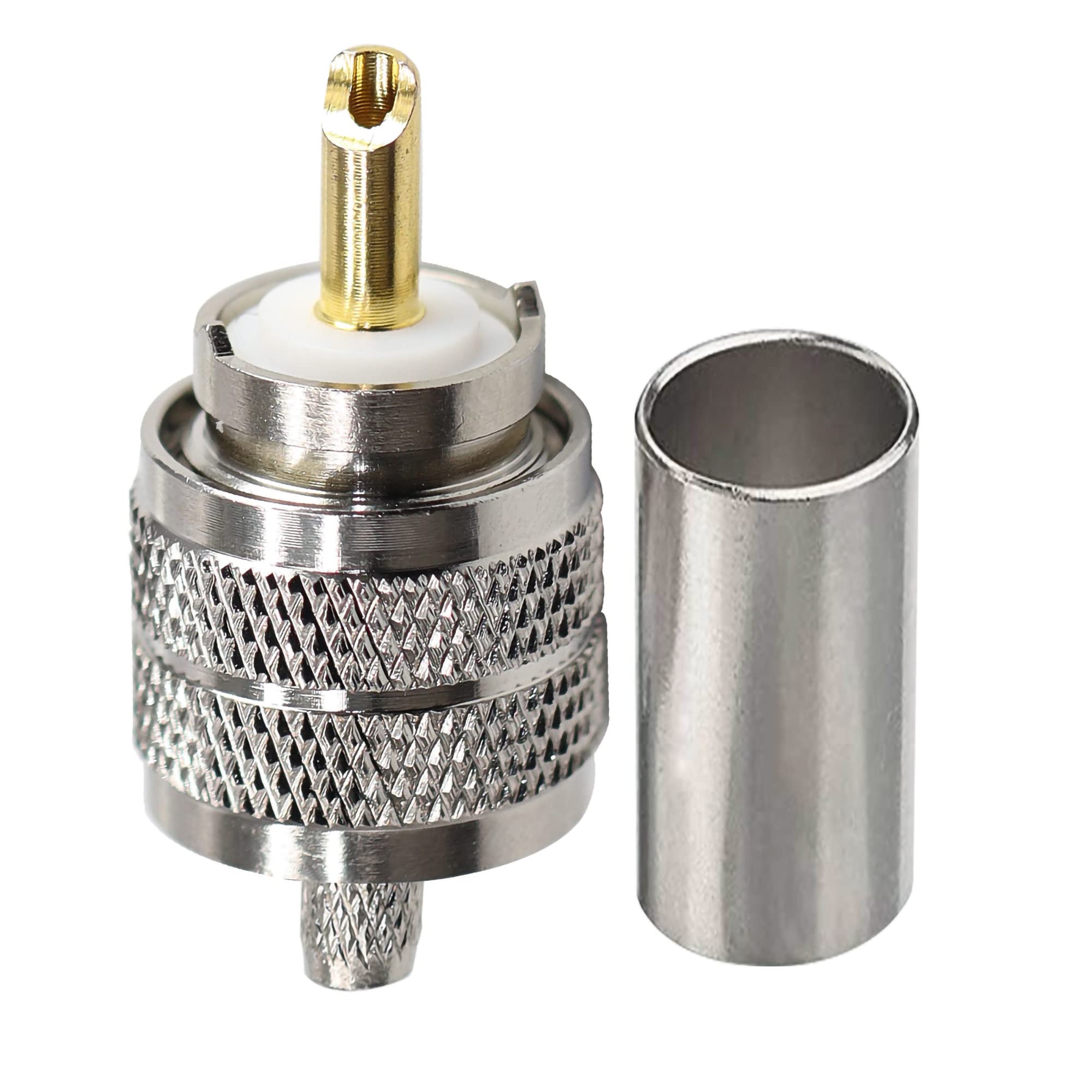 PL-259 Plug To SO-239 Socket 90-degree Elbow Connector Is Commonly Used In Radio Frequency Applications - Foto 6