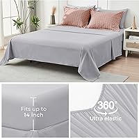 Vista 179 de HYMOKEGE - Juego de edredón tamaño king, color negro y rojo, de sirsaca, de 7 piezas, para todas las estaciones, en una bolsa, para dormitorio