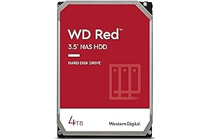 4TB WD Red NAS Hard Drive for Network Attached Storage