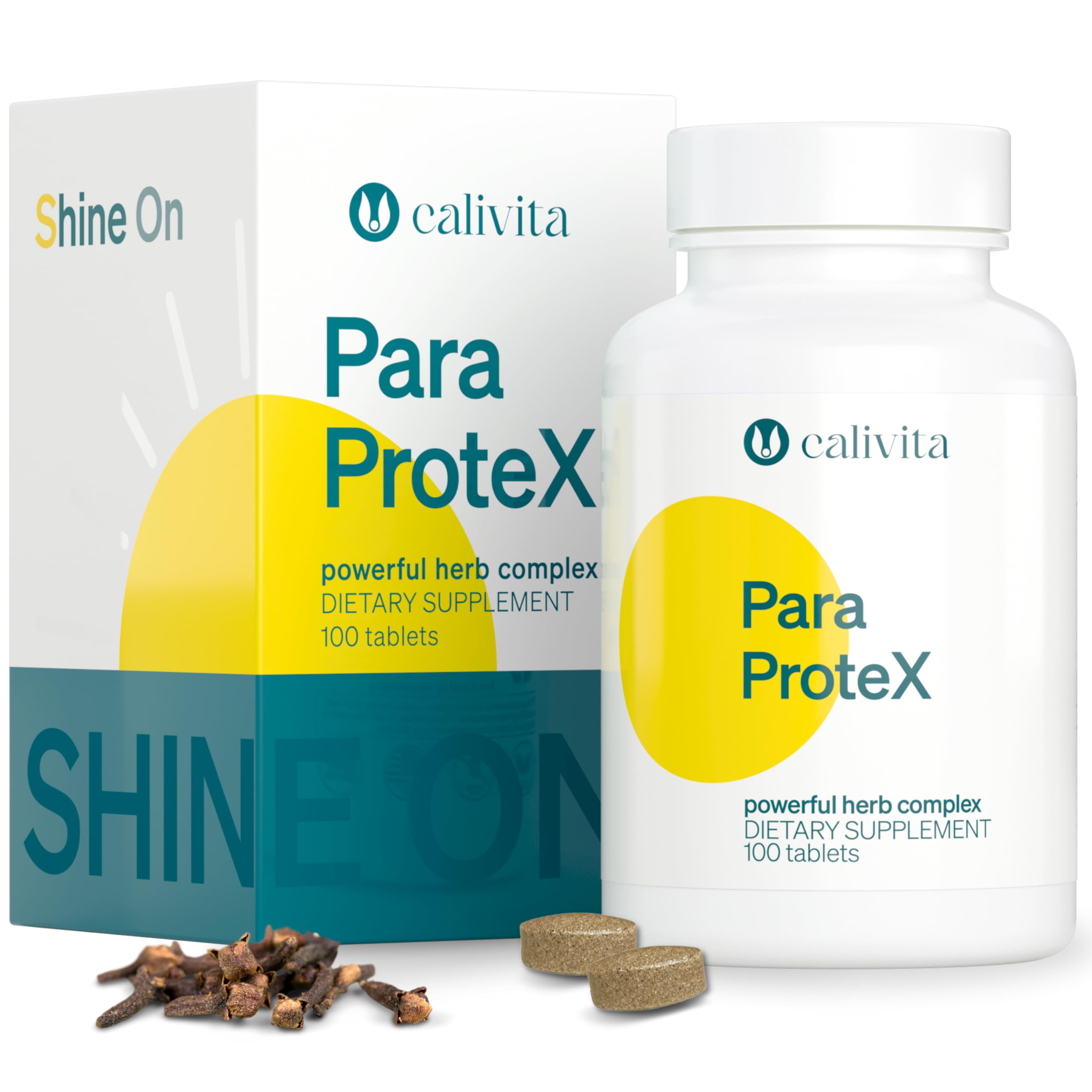 ParaProteX – para Protect Formula – for Gut Health & Natural Detox – Herbal Cleanse for Humans – with Clove, Black Walnut & More – Natural Dewormer & Digestive Support – 100 Vegan Tablets