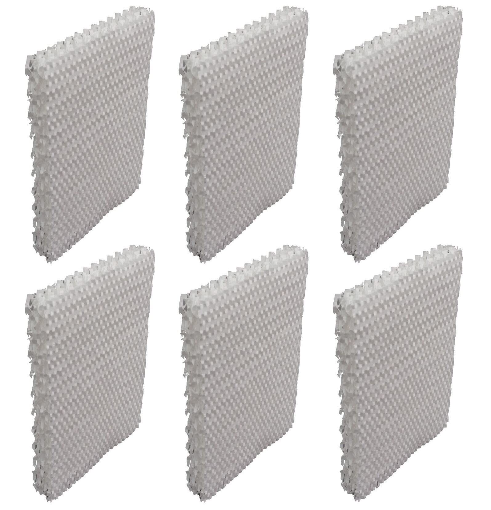 MaxLLTo 6 Pack Replacement Humidifier Filter Compatible for Sunbeam SCM2412 SCM-2412 Models (7-9/16