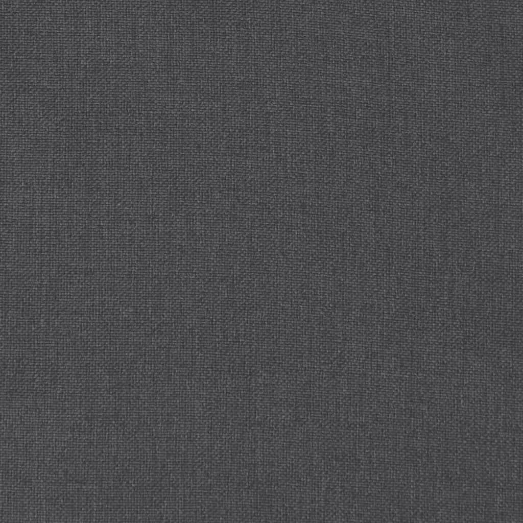Generico Cuscino per Lettino Prendisole Antracite mélange 200x60x4 cm,Cuscini per sedie-4002508