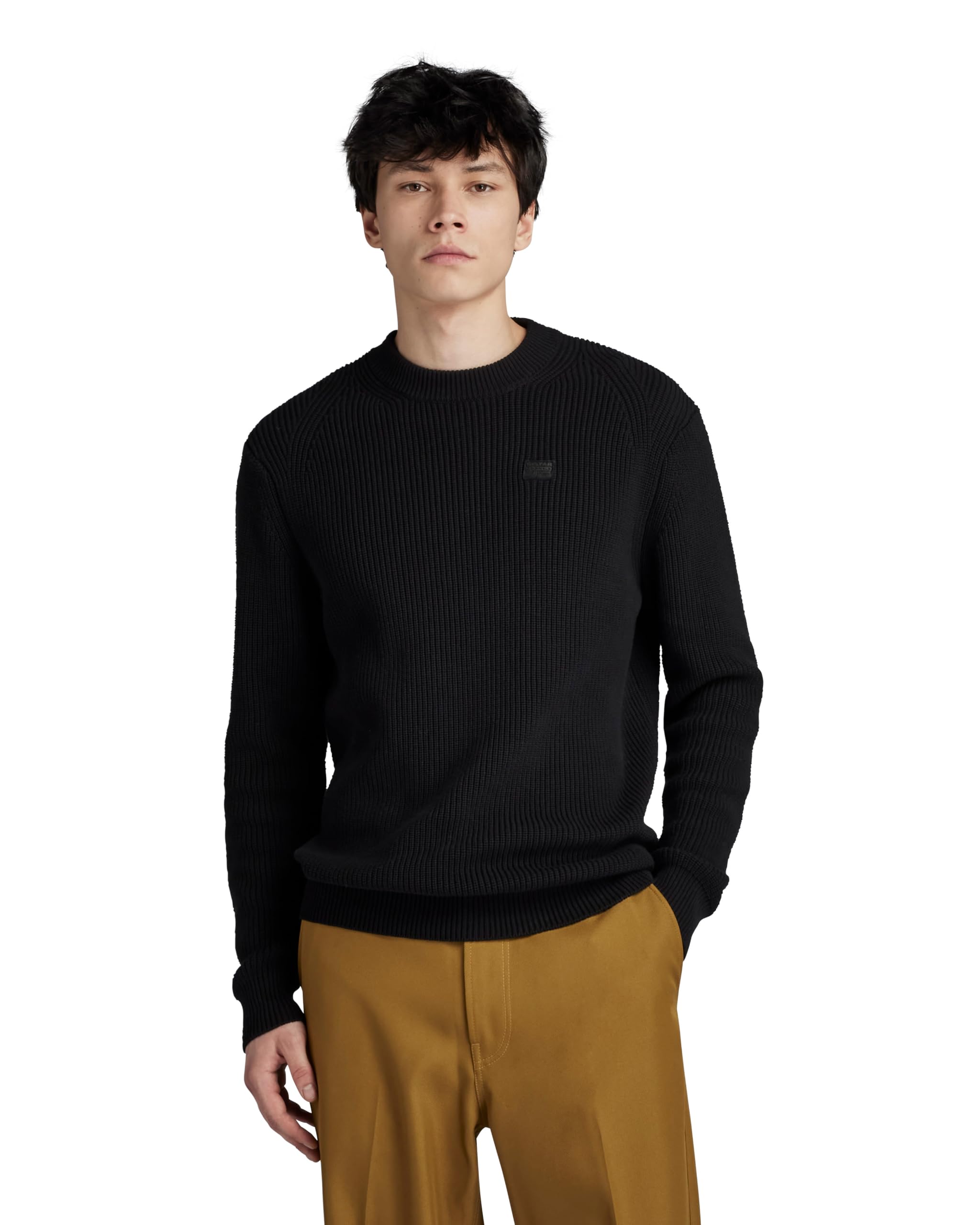 G-Star Men's Black (Dk Black D23930-C868-6484) Pullover, Medium