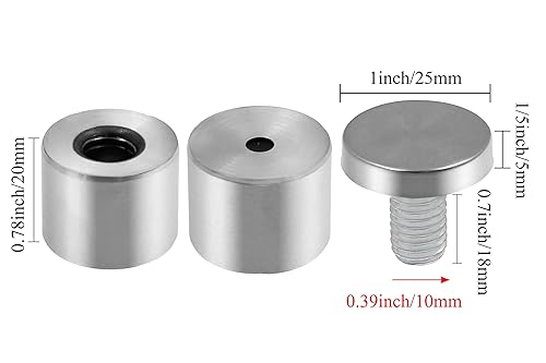 Vista 150 de Luomorgo Tornillos de acero inoxidable Negro