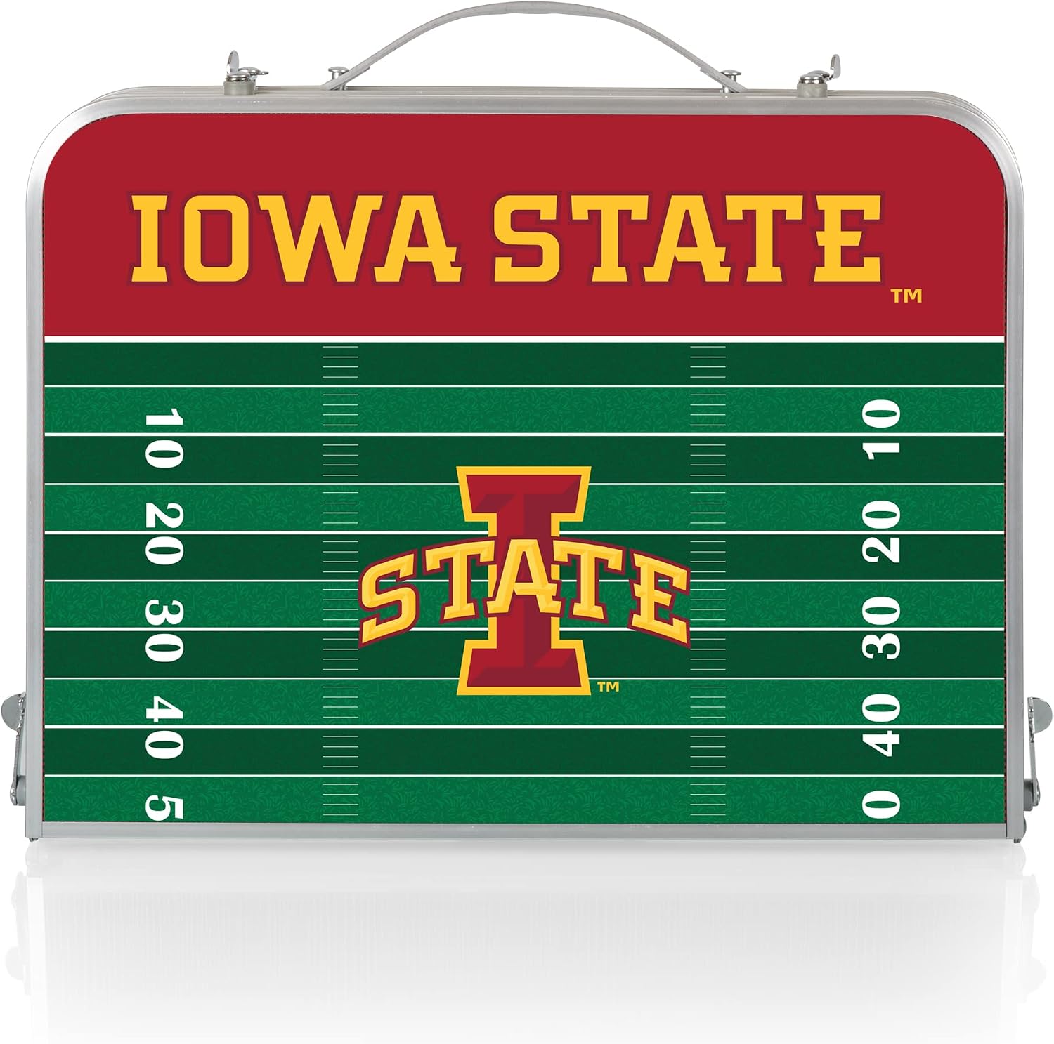 PICNIC TIME NCAA Concert Portable, Small Folding, Mini Picnic Table