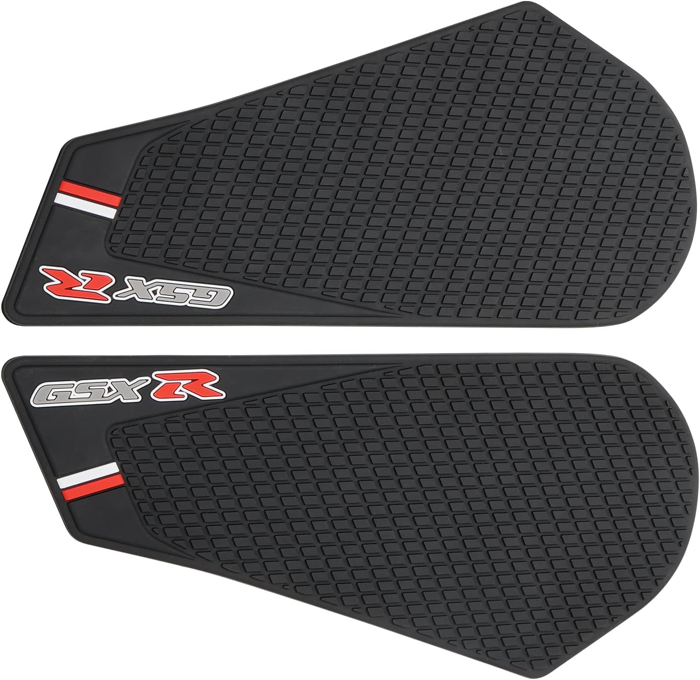 LKV GSXR600 Tank Pad - Motorcycle Fuel Tank Pads Protector Compatible with Suzuki GSXR600 GSXR750 GSXR1000 2011-2015, Rubber Anti Slip Sticker Decal Tank Protector